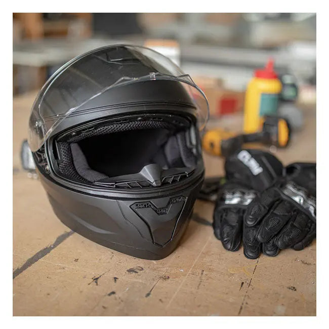 Claw Jordan Full Face Helmet Matt Black  - FREE UK Shipping, FREE 365 Day Returns | Moto Central