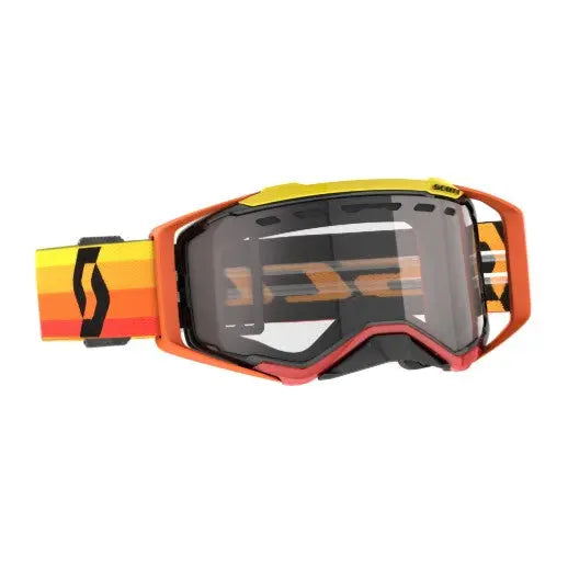 Scott Prospect Enduro Goggles Orange / Yellow / Clear  - FREE UK Shipping, FREE 365 Day Returns | Moto Central