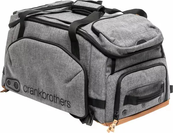 Crankbrothers Albek Skytrail Duffle Bag Grey - FREE UK Shipping, FREE 365 Day Returns | Moto Central