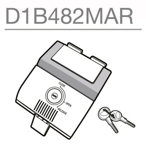 SHAD SH48 Replacement Locking Mechanism Titanium