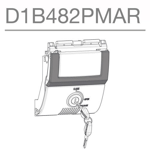 SHAD SH48 Replacement Premium Locking Mechanism Titanium