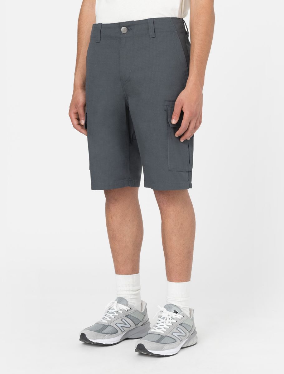 Dickies Millerville Shorts Charcoal Grey - FREE UK Shipping, FREE 365 Day Returns | Moto Central