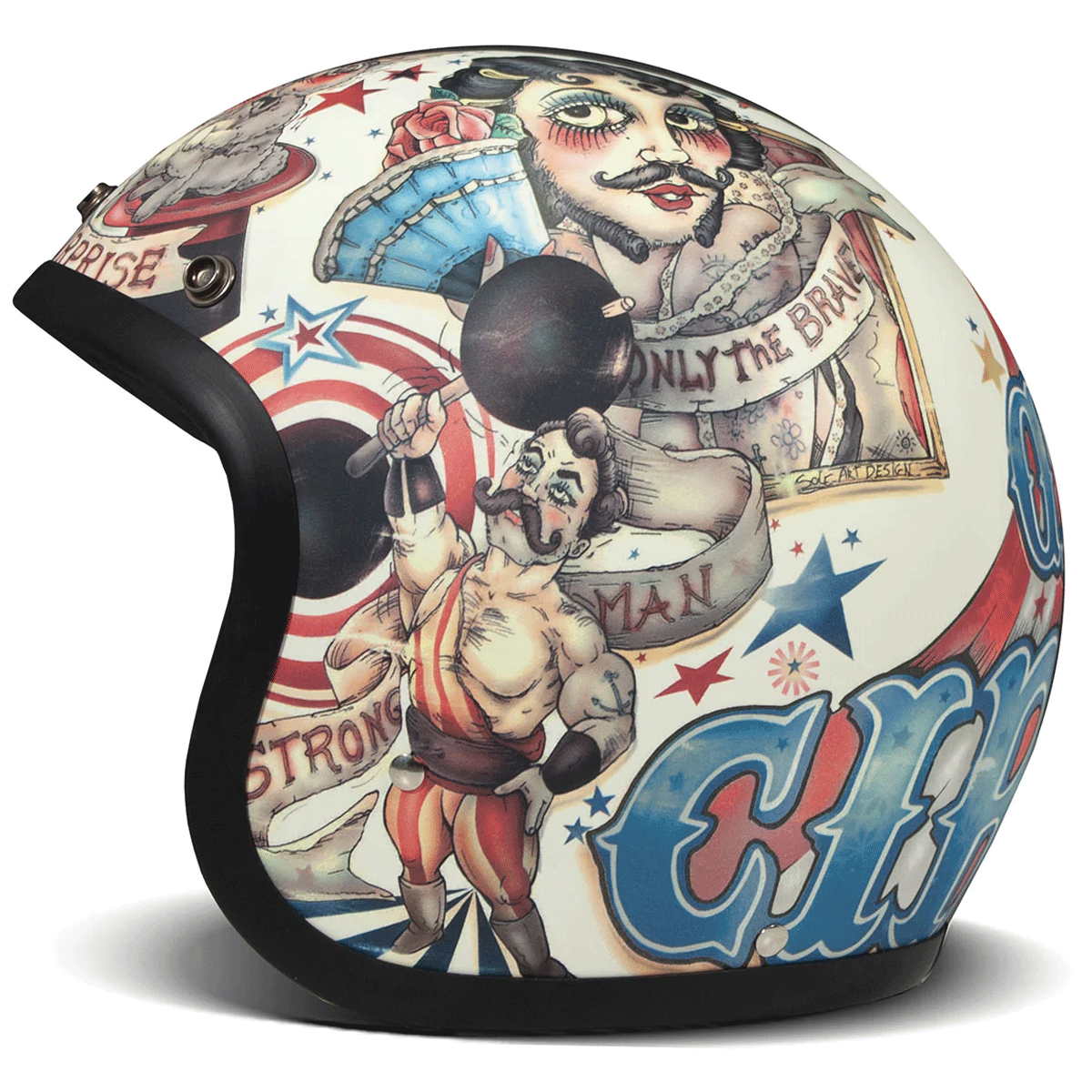 DMD Retro Jet Circus FREE UK Delivery, FREE 365 Day Returns | Moto Central