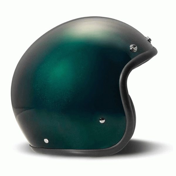 DMD Retro Jet Deep Green FREE UK Delivery, FREE 365 Day Returns | Moto Central