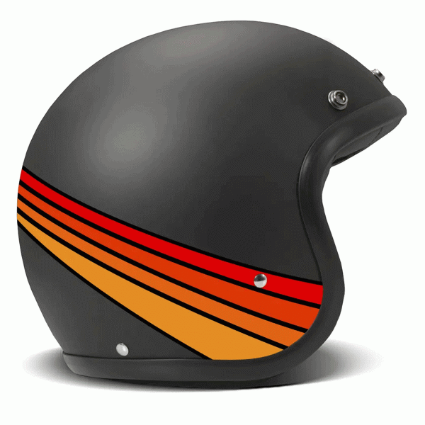 DMD Retro Jet Fuoco FREE UK Delivery, FREE 365 Day Returns | Moto Central