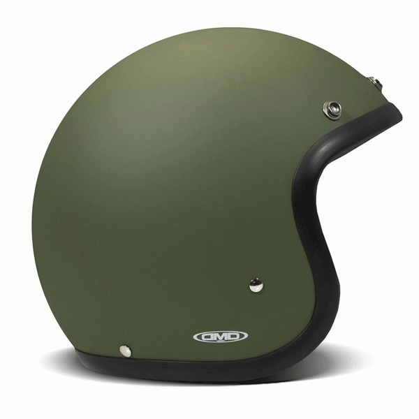 DMD Retro Jet Matt Green FREE UK Delivery, FREE 365 Day Returns | Moto Central