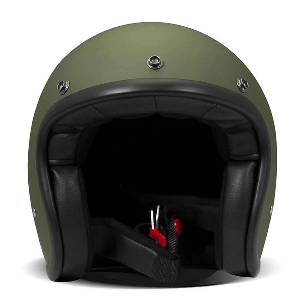 DMD Retro Jet Matt Green FREE UK Delivery, FREE 365 Day Returns | Moto Central