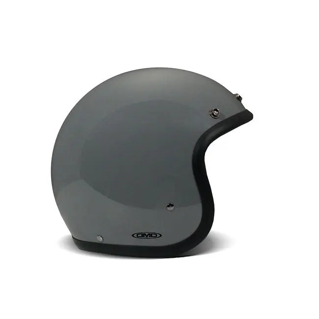 DMD Retro Open Face Helmet Crayon Grey  - FREE UK Shipping, FREE 365 Day Returns | Moto Central