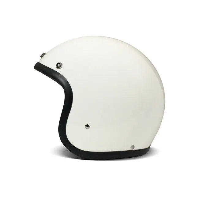 DMD Retro Open Face Helmet Cream  - FREE UK Shipping, FREE 365 Day Returns | Moto Central