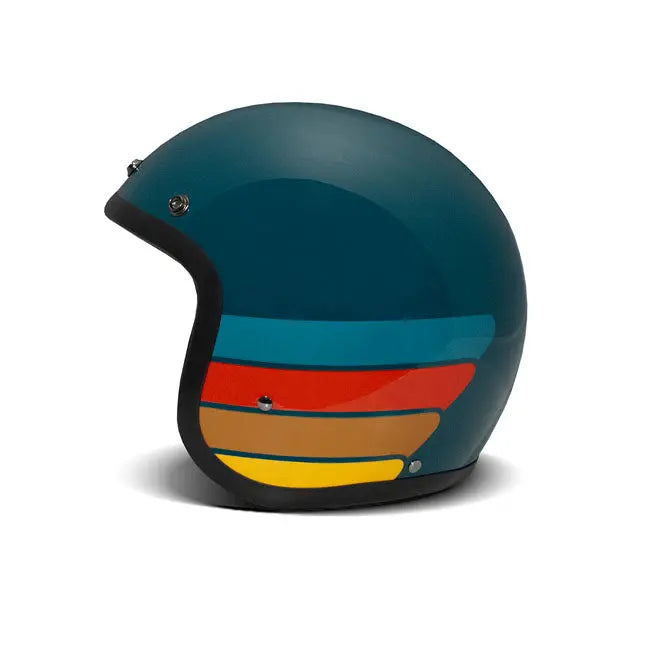 DMD Retro Open Face Helmet Petrolhead  - FREE UK Shipping, FREE 365 Day Returns | Moto Central