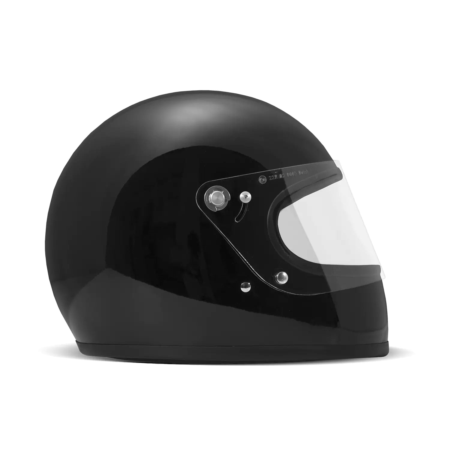 DMD Rocket Standard Full Face Helmet Gloss Black  - FREE UK Shipping, FREE 365 Day Returns | Moto Central