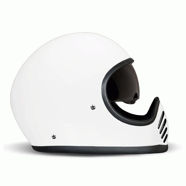 DMD SeventySeven White FREE UK Delivery, FREE 365 Day Returns | Moto Central