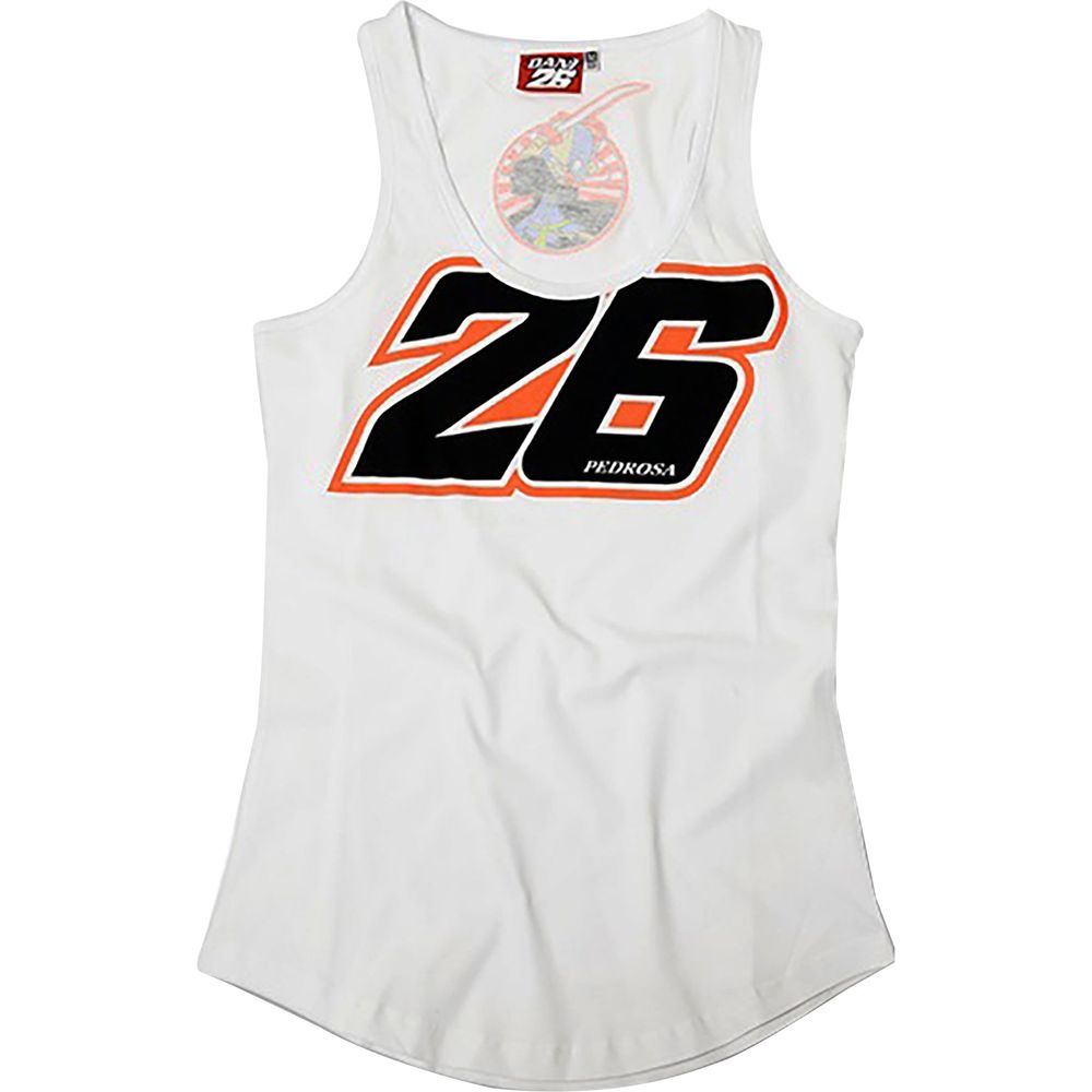 VR46 MotoGP Bi Ladies Vest Pedrosa 26 White