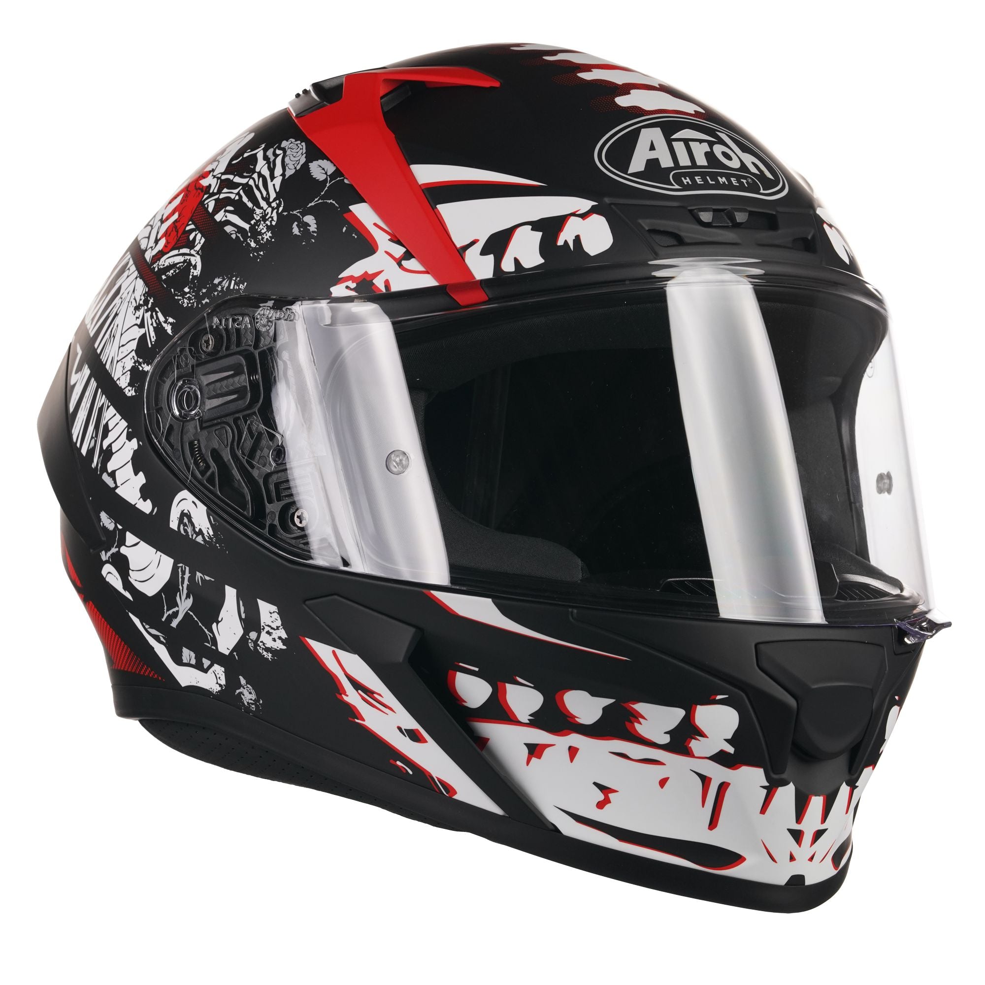 Airoh Valor Full Face Helmet Matt Ribs - FREE UK Shipping, FREE 365 Day Returns | Moto Central