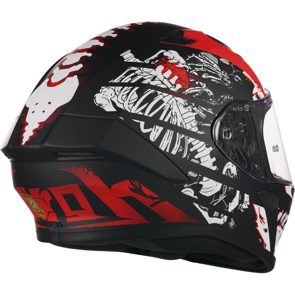 Airoh Valor Full Face Helmet Matt Ribs