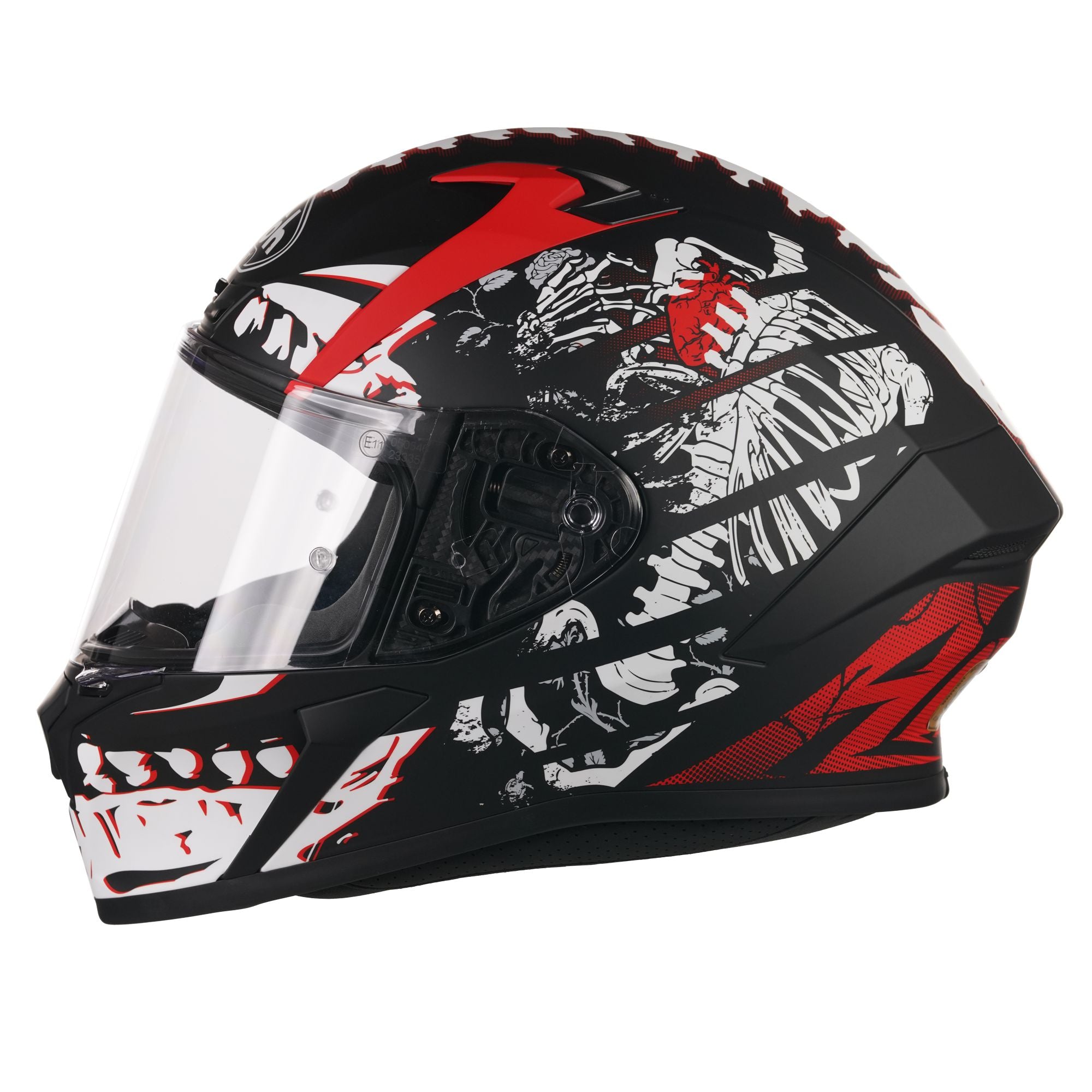 Airoh Valor Full Face Helmet Matt Ribs - FREE UK Shipping, FREE 365 Day Returns | Moto Central