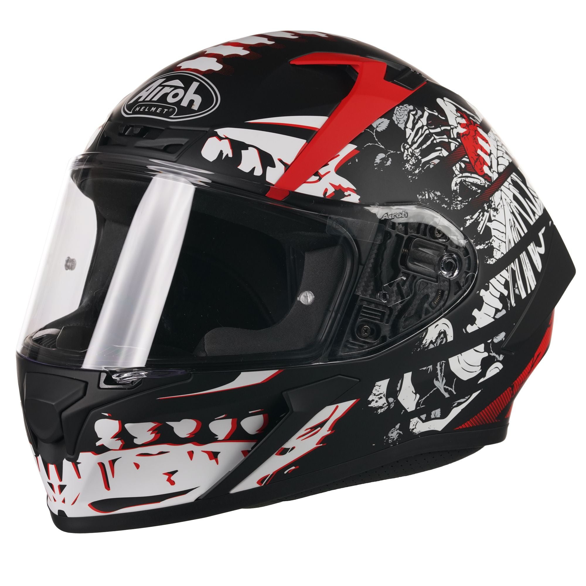 Airoh Valor Full Face Helmet Matt Ribs - FREE UK Shipping, FREE 365 Day Returns | Moto Central