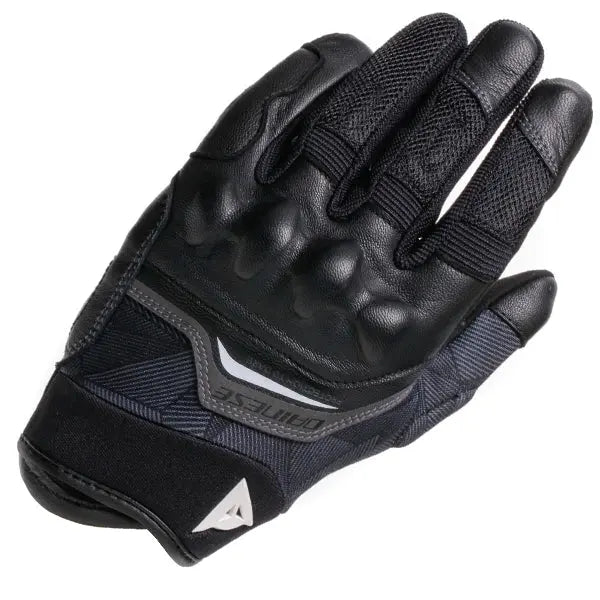 Dainese Ermex Ladies Textile Gloves Black / White FREE UK Delivery, FREE 365 Day Returns | Moto Central