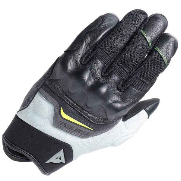 Dainese Ermex Textile Gloves Black / Green FREE UK Delivery, FREE 365 Day Returns | Moto Central