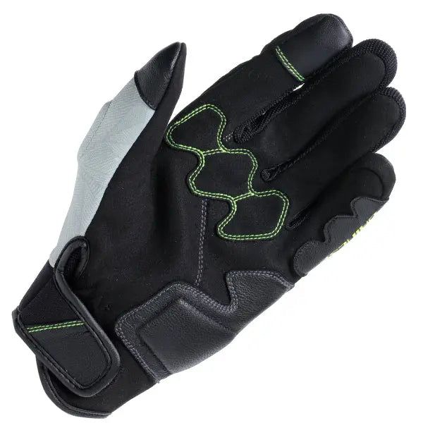 Dainese Ermex Textile Gloves Black / Green FREE UK Delivery, FREE 365 Day Returns | Moto Central