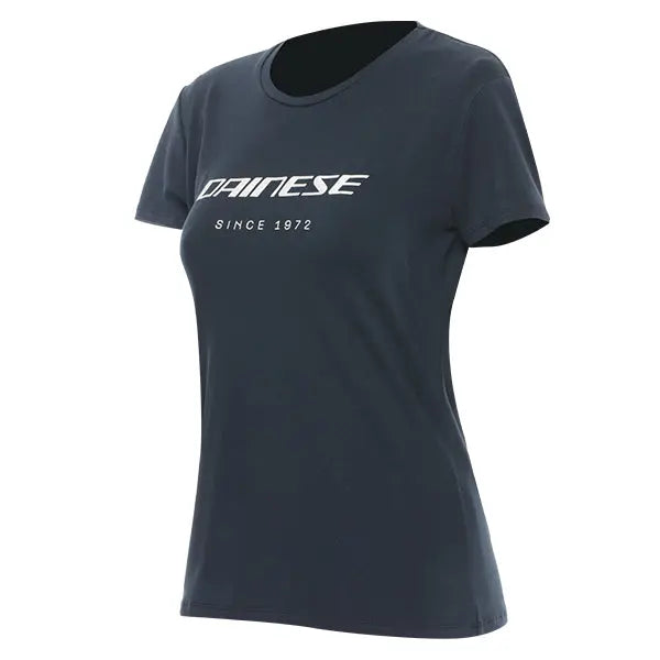 Dainese Essence Wordmark Ladies Tee Carbonio FREE UK Delivery, FREE 365 Day Returns | Moto Central