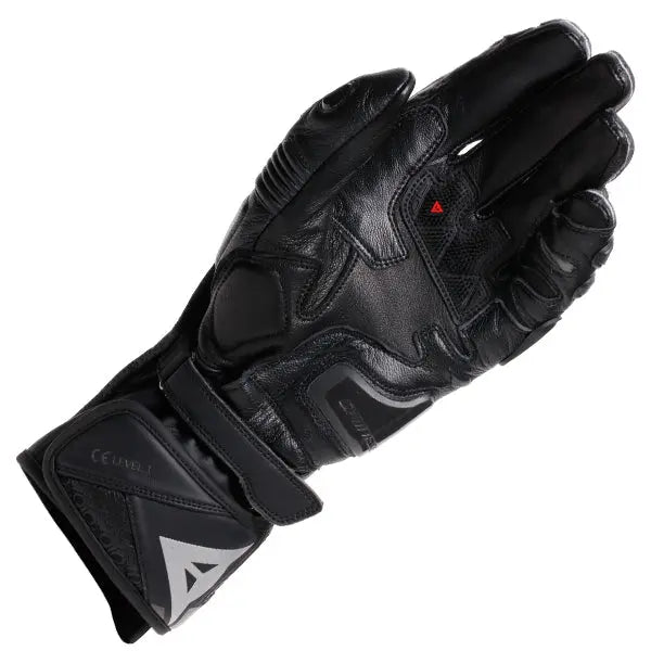 Dainese Fiero Metal Leather Gloves Black / Anthracite FREE UK Delivery, FREE 365 Day Returns | Moto Central