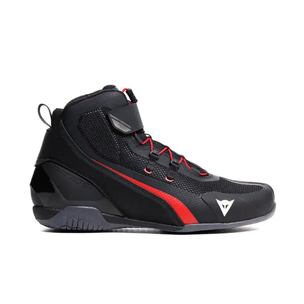 Dainese Herian Air Riding Shoes Black / Lava Red FREE UK Delivery, FREE 365 Day Returns | Moto Central