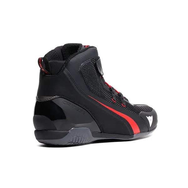 Dainese Herian Air Riding Shoes Black / Lava Red FREE UK Delivery, FREE 365 Day Returns | Moto Central