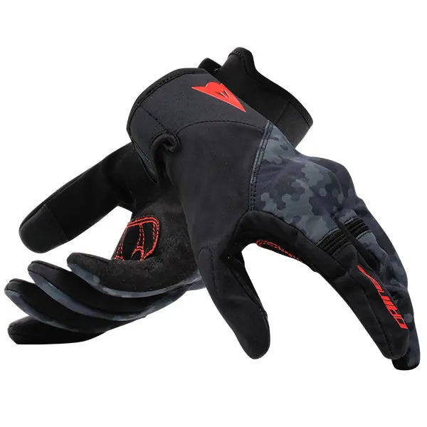 Dainese Intrepyd Textile Gloves Black / Grey Camo FREE UK Delivery, FREE 365 Day Returns | Moto Central