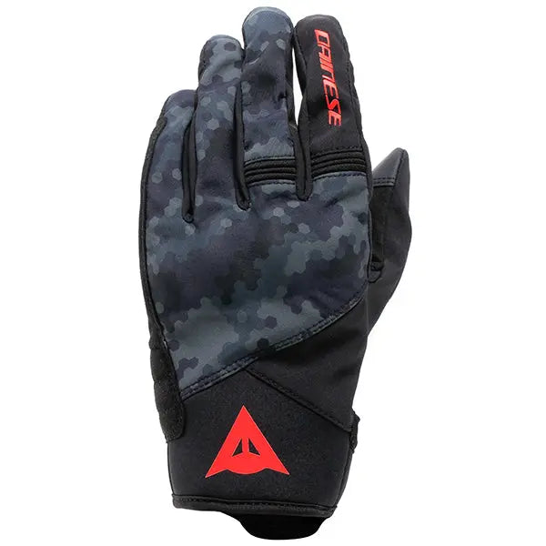 Dainese Intrepyd Textile Gloves Black / Grey Camo FREE UK Delivery, FREE 365 Day Returns | Moto Central