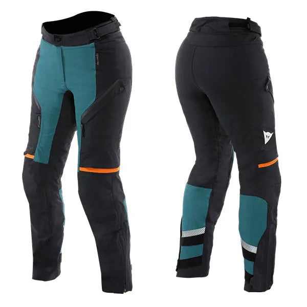 Dainese Mangen Absolute Shell Pro Ladies Textile Trouser Dark Sea / Black FREE UK Delivery, FREE 365 Day Returns | Moto Central