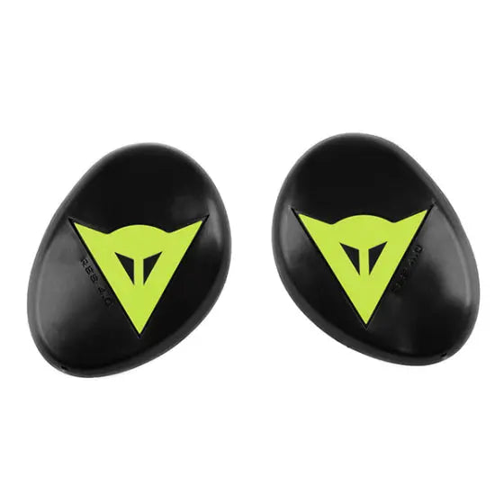 Dainese RSS 4.0 Knee Sliders Black / Fluo Yellow FREE UK Delivery, FREE 365 Day Returns | Moto Central