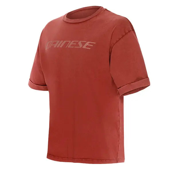 Dainese Sfumata T-Shirt Red Pear FREE UK Delivery, FREE 365 Day Returns | Moto Central