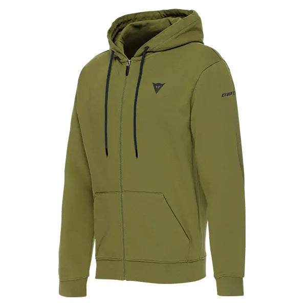 Dainese Speed Demon Full Zip Casual Hoodie Olive Branch FREE UK Delivery, FREE 365 Day Returns | Moto Central