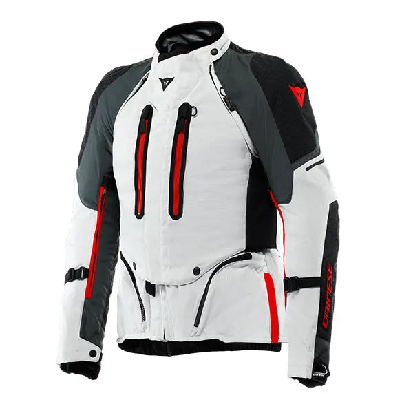 Dainese Super Adventure Absoluteshell Textile Jacket Glacier Grey / Iron Gate FREE UK Delivery, FREE 365 Day Returns | Moto Central