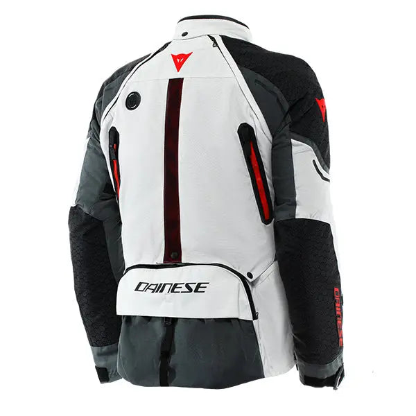 Dainese Super Adventure Absoluteshell Textile Jacket Glacier Grey / Iron Gate FREE UK Delivery, FREE 365 Day Returns | Moto Central