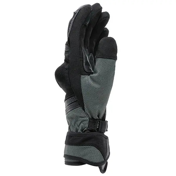 Dainese Teyde Gore-Tex Gloves Black / Army Green FREE UK Delivery, FREE 365 Day Returns | Moto Central