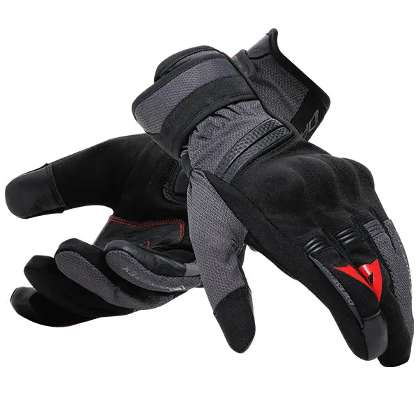 Dainese Teyde Gore-Tex Gloves Black / Iron Gate FREE UK Delivery, FREE 365 Day Returns | Moto Central