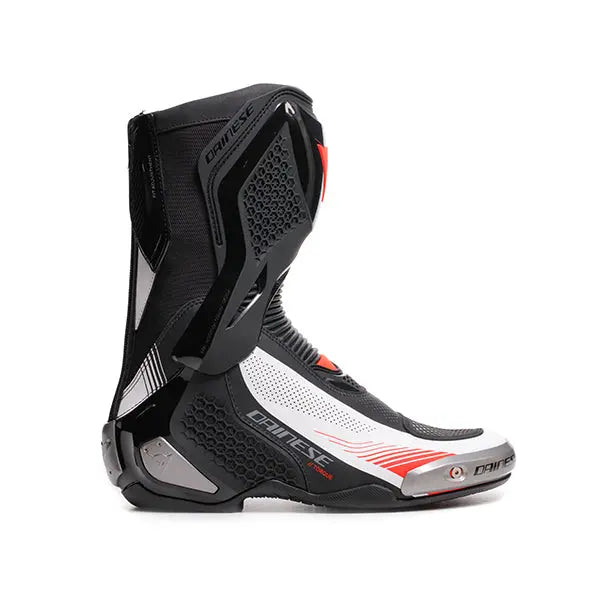 Dainese Torque 4 Air Boots Black / White / Fluo Red FREE UK Delivery, FREE 365 Day Returns | Moto Central