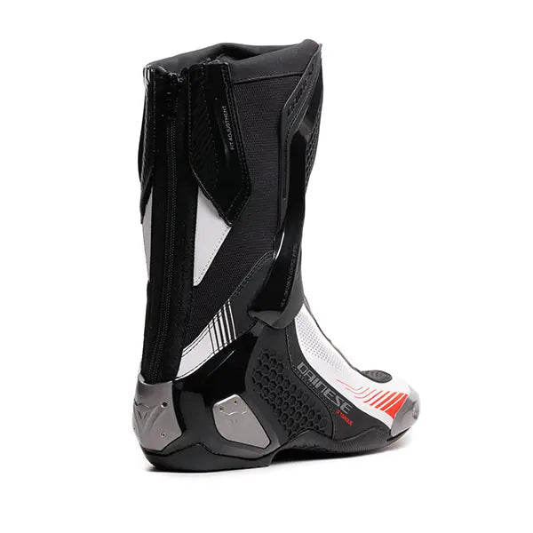 Dainese Torque 4 Air Boots Black / White / Fluo Red FREE UK Delivery, FREE 365 Day Returns | Moto Central