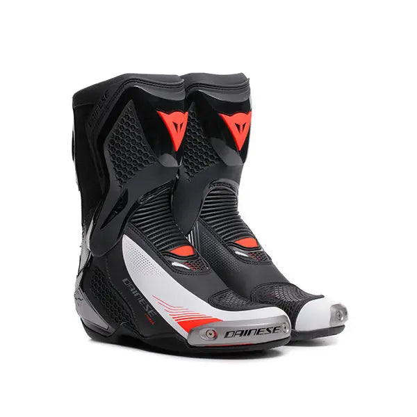 Dainese Torque 4 Ladies Boots Black / White / Fluo Red FREE UK Delivery, FREE 365 Day Returns | Moto Central