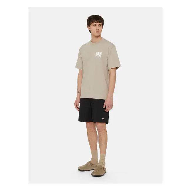 Dickies Saltville T-Shirt Sandstone - FREE UK Shipping, FREE 365 Day Returns | Moto Central