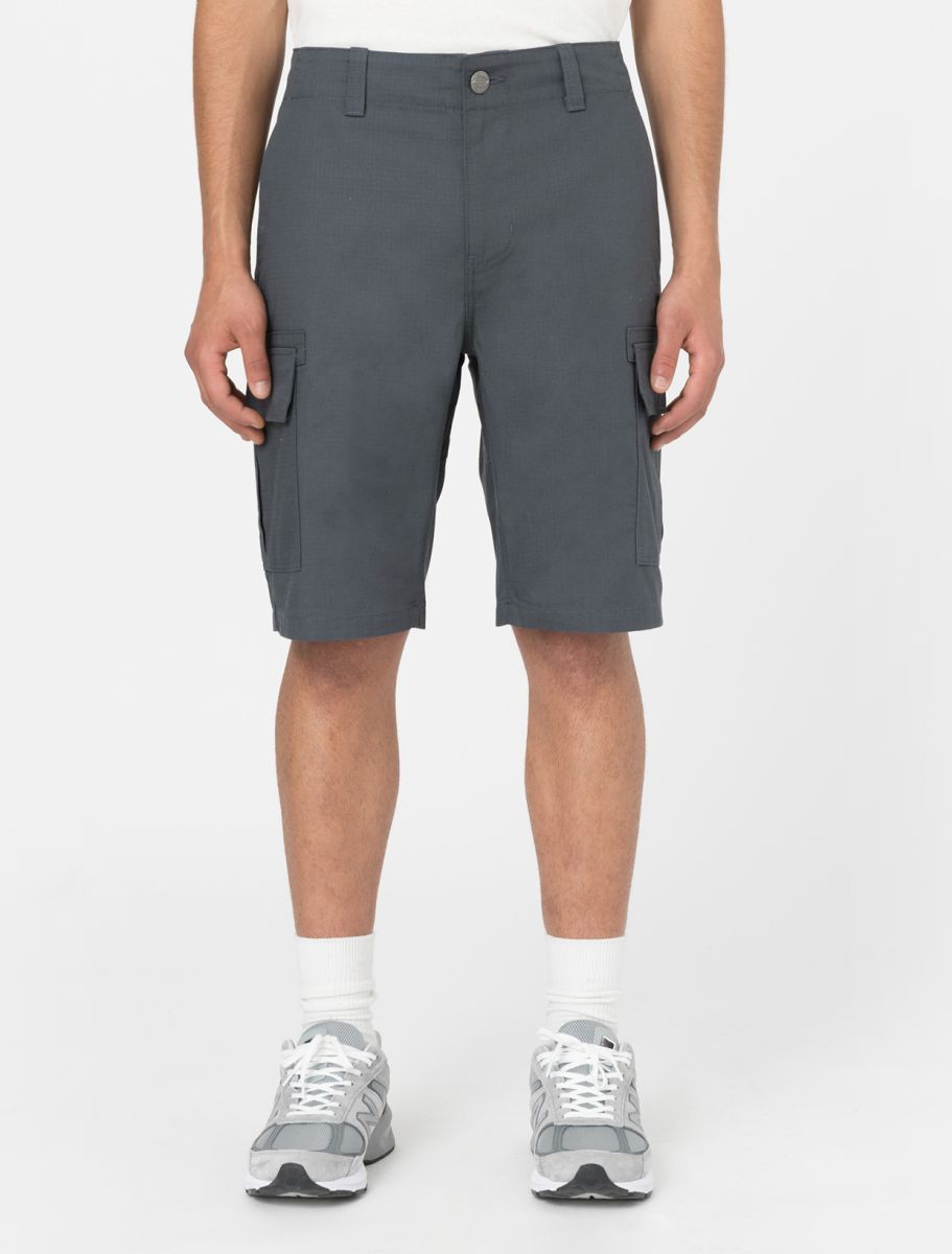 Dickies Millerville Shorts Charcoal Grey - FREE UK Shipping, FREE 365 Day Returns | Moto Central