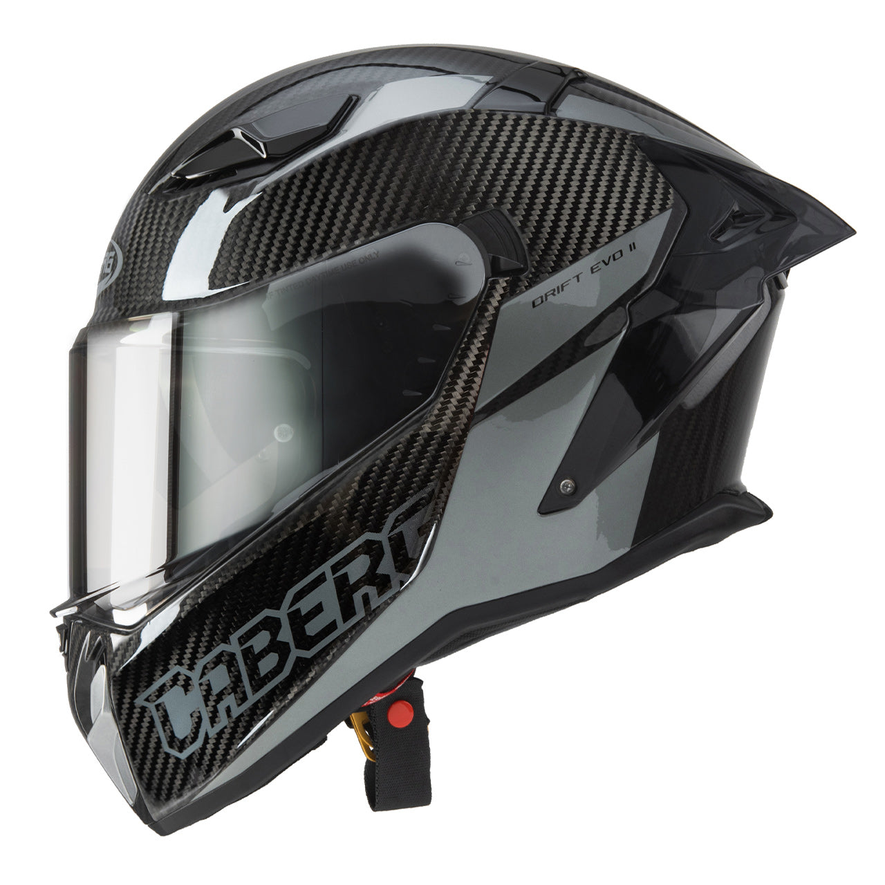 Caberg Drift Evo 2 Carbon Full Face Helmet Nova Grey - FREE UK Shipping, FREE 365 Day Returns | Moto Central