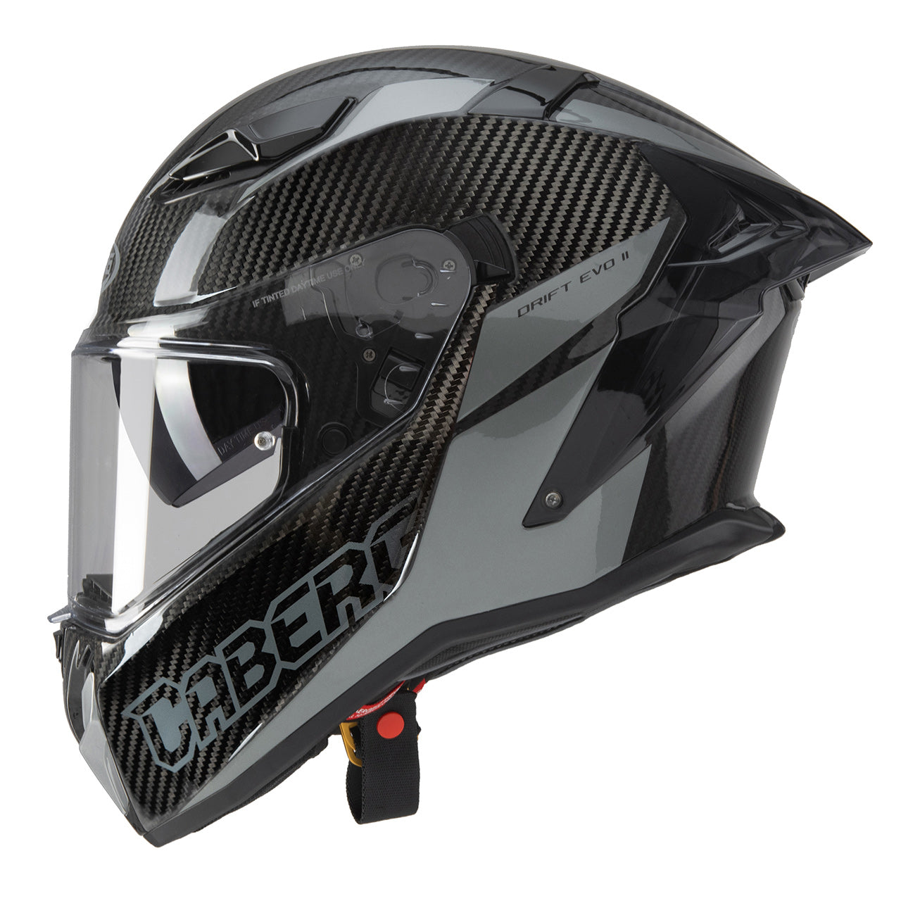 Caberg Drift Evo 2 Carbon Full Face Helmet Nova Grey - FREE UK Shipping, FREE 365 Day Returns | Moto Central