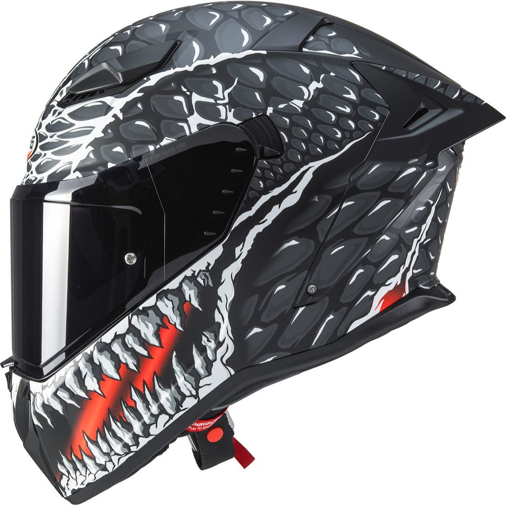 Caberg Drift Evo 2 Full Face Helmet Crok Matt Black / Anthracite / Red