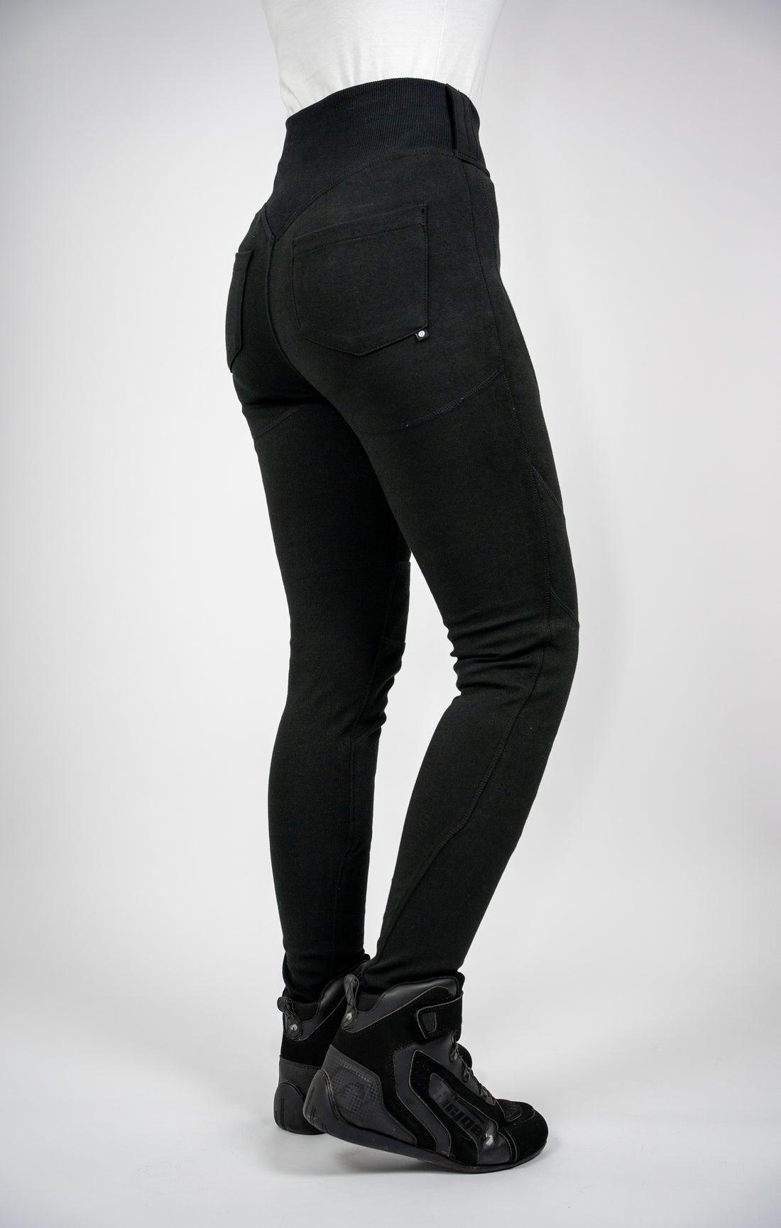 Bull-it Falcon Ladies Skinny Fit Denim Jeans Black - FREE UK Shipping, FREE 365 Day Returns | Moto Central