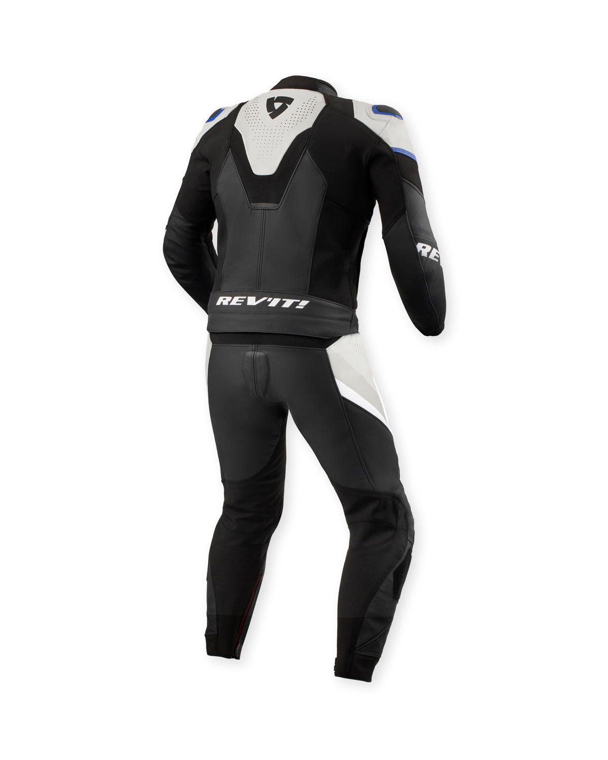 Revit Combi Beta 2 Pieces Leather Suit Black / Light Grey FREE UK Delivery, FREE 365 Day Returns - Moto Central