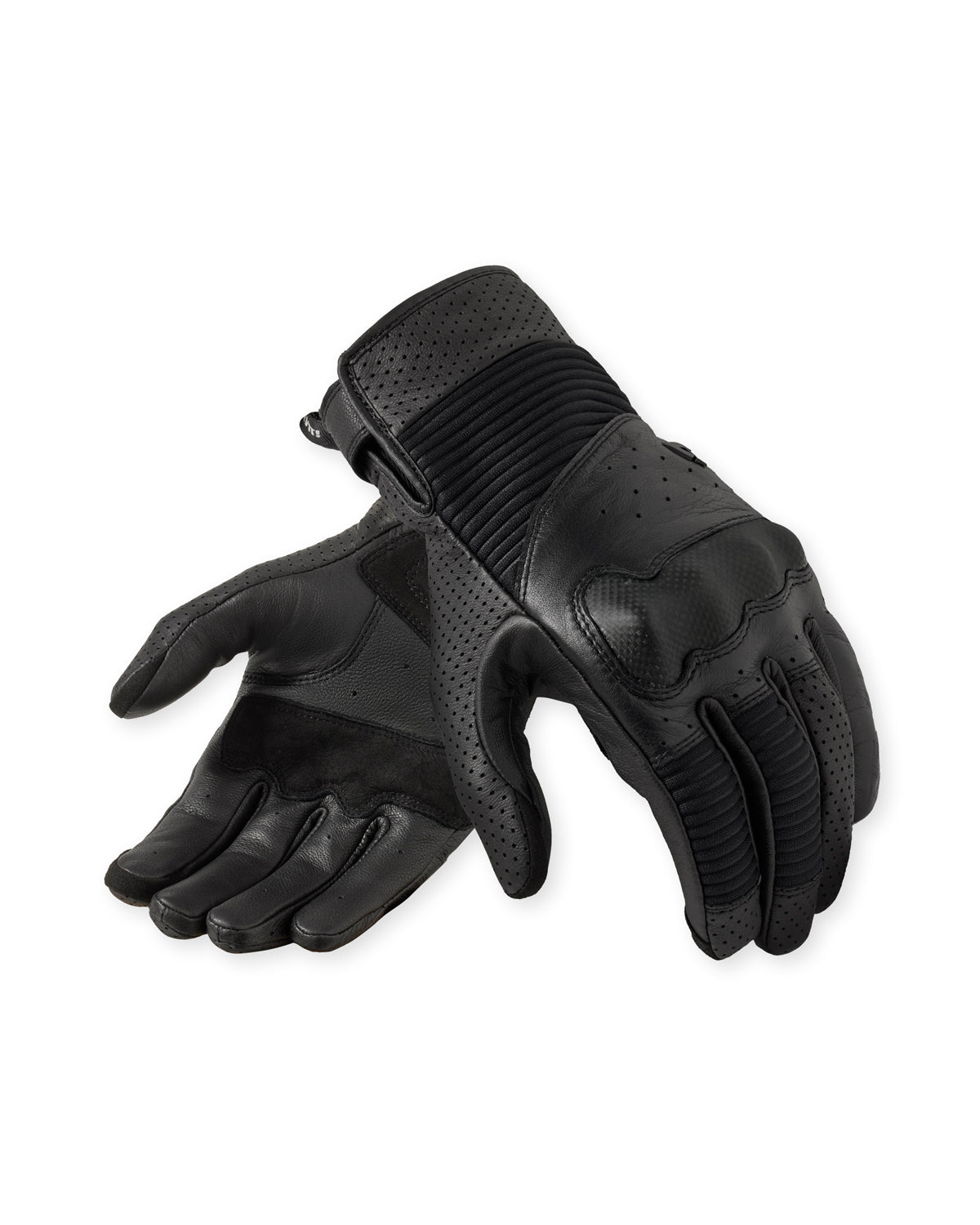 Revit Lewisville Leather Gloves Black FREE UK Delivery, FREE 365 Day Returns - Moto Central