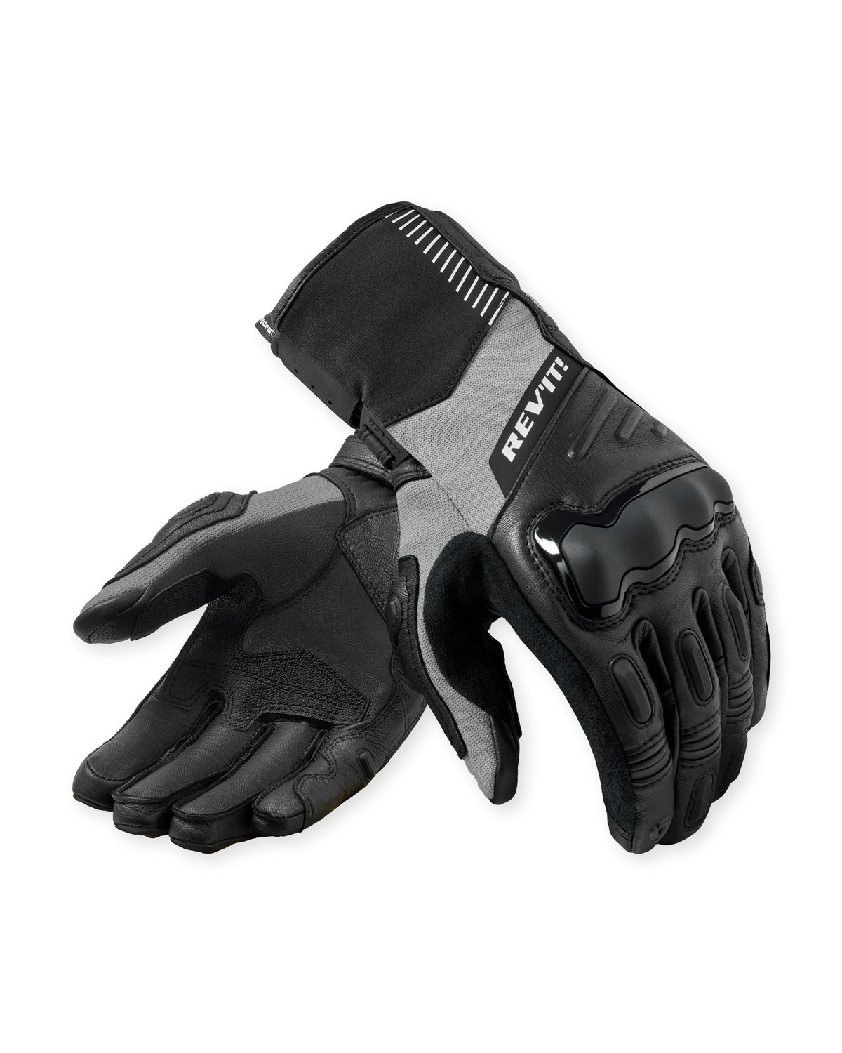 Revit Sand 5 H2O Leather Gloves Black FREE UK Delivery, FREE 365 Day Returns - Moto Central